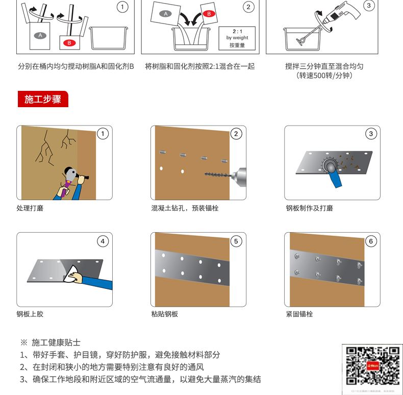 包钢景谷粘钢加固施工过程